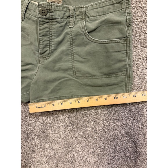 American Eagle Shorts Womens 10* Green Utility Button Fly Low Rise Cargo Chino* - Picture 6 of 9